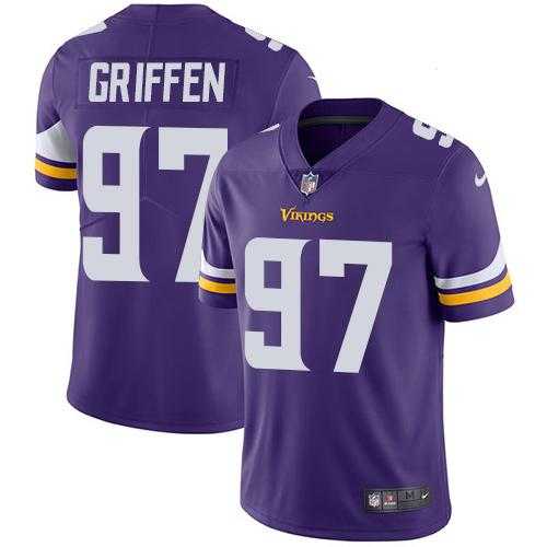 Nike Minnesota Vikings #97 Everson Griffen Purple Team Color NFL Vapor Untouchable Limited Jersey,We sell and wholesale Nike Minnesota Vikings #97 Everson Griffen Purple Team Color NFL Vapor Untouchable Limited Jersey on line form chian!